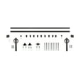 thumbnail image 2 of Miseno MBDH1005X120 120" Large Wheel Bent Strap Barn Door Hardware Kit - Stainless Steel, 2 of 7