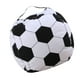 thumbnail image 5 of Bolsa de almacenamiento creativa con diseño de pelota de fútbol para guardar peluches, 5 of 7