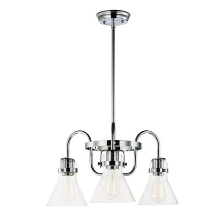 Chandeliers 3 Light Bulb Fixture With Polished Chrome Finish Steel Chandeliers 3 Light Bulb Fixture With Polished Chrome Finish Steel And Glass Material Mb Bulbs 22