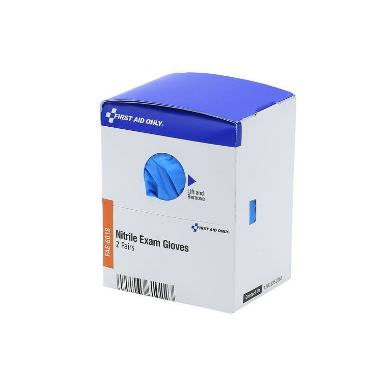 SmartCompliance Nitrile Lightweight Gloves, One Size, 2/Box SmartCompliance Nitrile Lightweight Gloves, One Size, 2/Box