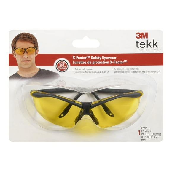 Lunettes de protection de grand rendement Tekk ProtectionMC de 3M(MC)
