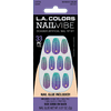 LA COLORS 33PC VIBE NAILS JUST LIKE A MERMAID (SHORT)