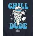 thumbnail image 3 of The Year Without a Santa Claus - Snow Miser Chill Dude - Men's Crew Fleece Sweatshirt, 3 of 5