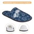 thumbnail image 3 of Fotbe Sea Turtle Pantuflas Peludas para Mujer con Estampado, Zapatillas de Peluche, Zapatos de Invierno para Casa, Uso Interior y Exterior-Medium, 3 of 8