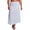White, variant on Women's Shadowline 11636X Plus 36 Inch Flare Daywear Half Slip (Black 3X)