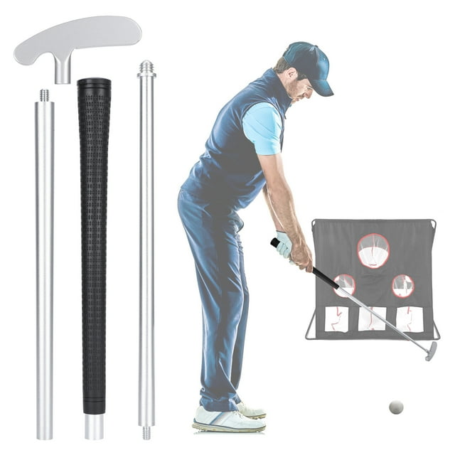 YLSHRF Training 3‑Section Putter Grip, Putter, For Men Travel Junior Indoor