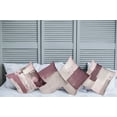 thumbnail image 4 of Ambesonne Throw Pillow Cover 4 Pack, , 16", Dark Mauve and Taupe Grey, 4 of 7