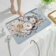 thumbnail image 5 of Alfombra de Baño Absorbente, Tapete de Baño de Secado Rápido con Respaldo Antideslizante, Pila de Microfibra Suave, Absorbe Agua, 40x60cm para Baño, Ducha, Bañera, 5 of 6