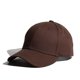 thumbnail image 1 of Gorra de béisbol con cola de caballo para mujer, de color sólido, transpirable, con protección solar, de algodón, color negro y con apertura trasera, 1 of 6