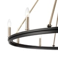 thumbnail image 3 of 9510-MB/MG-Millennium Lighting-Carruth - 10 Light Chandelier-35 Inch Tall and 45 Inch Wide     -Traditional Installation, 3 of 7