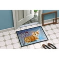 thumbnail image 4 of Carolines Treasures 7327JMAT Corgi Pup Snow Cardinal Doormat 24x36 36"L x 24"W multicolor, 4 of 4