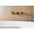 thumbnail image 4 of Kingston Brass KS5023AX  Two-Handle Wall Mount Roman Tub Faucet, Antique Brass, 4 of 7