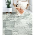 thumbnail image 2 of EORC Gray/Silver Hand-Made Wool Contemporary Textured Modern Area Rug  Stylish and Durable Rug for Enhancing the Comfort and Aesthetic Appeal of Your Living Room, Bedroom, Office, or Home D?cor, 2 of 9