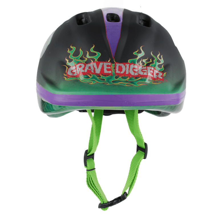 Grave digger cheap helmet walmart