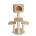 thumbnail image 2 of Armarkat Premium Model S4203 Scotch Pine, Solid Wood,real wood Cat Tree, 46" Tall, 2 of 6
