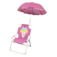 thumbnail image 3 of koolsoo Chaise de Camping pour Enfants avec Parasol Chaise de Plage pour Camping Randonnée Pêche Crème Glacée, 3 of 9