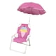 thumbnail image 4 of Silla de camping para niños, plegable, con sombrilla, práctica, portátil, para playa, picnic, excursiones al aire libre, pesca en el patio helado, 4 of 8