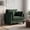 Green, variant on LAUSAINT HOME 40.9" Oversized Accent Chair with 32" Extra-Wide Seat, 6.7" Thick Cushion Modern Armchair with Solid Wood Legs and 2 Pillows, Chenille, Green