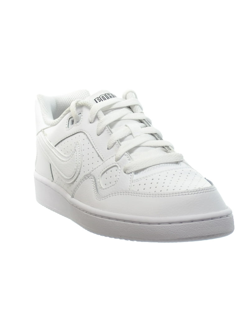 Nuez rodillo Medio Nike Son Of Force (GS) Big Kids Shoes White/White 615153-109 - Walmart.com