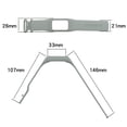 thumbnail image 4 of Correa de reloj Compatible con Fitbit Charge5 Charge4 Charge3, correas deportivas, accesorios de pulsera de silicona, 4 of 5