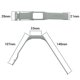 thumbnail image 4 of Correa de reloj Compatible con Fitbit Charge5 Charge4 Charge3, correas deportivas, accesorios de pulsera de silicona, 4 of 5