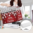 thumbnail image 6 of HELLHERO Sewing Machine Cover Merry Christmas Red Storage Pocket Lightweight Home Accessories, 6 of 8
