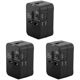 thumbnail image 1 of Adaptador Universal UE Reino Unido EE. UU. AU Cargador Corriente USB Dual (estilo A), 1 of 7
