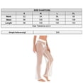 thumbnail image 3 of Pantalones de ganchillo para mujer Recorte Verano Playa Traje de baño Pantalones de cubierta - Blanco Adepaton BST3001615-3, 3 of 6