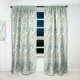 thumbnail image 2 of Designart 'Cute Unicorns and Clouds With Pattern' Modern Curtain Panel, 2 of 5