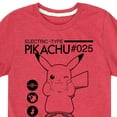 thumbnail image 3 of Pokémon - Electric Type - Youth Short Sleeve Graphic T-Shirt, 3 of 5