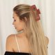 thumbnail image 2 of Pinzas extragrandes de 5 pulgadas, pinzas grandes para cabello grueso, largo y rizado, pinzas duraderas mate de fijación fuerte, pinzas cuadradas antideslizantes de gran tamaño para mujeres, pinzas, 2 of 4