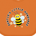 thumbnail image 4 of Inktastic Auntie's Little Honeybee Boys or Girls Baby Bib, 4 of 4