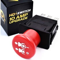 HD Switch Blade Clutch PTO Switch For Dixie Chopper 4174684 500016 Classic Iron Eagle Magnum Silver Eagle Xcaliber (10 AMP Upgrade)