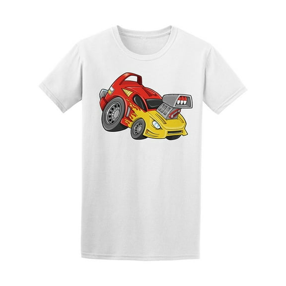 Race Car Street Car Vehicle Men's Tee - Image by Shutterstock
