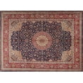 thumbnail image 1 of Ahgly Company Indoor Rectangle Traditional Camel Brown Medallion Area Rugs, 7' x 9', 1 of 6