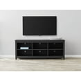 Mainstays Adjustable Shelf TV Stand for TVs up to 80", Black Finish