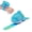 Blue Dolphin, variant on Wrist Water Gun for Kids, 2-in-1 Turtle / Dolphin Slap Bracelet Squirt Toy, Press Type Small Water Shooter for Summer Bath Beach and Swimming Pool