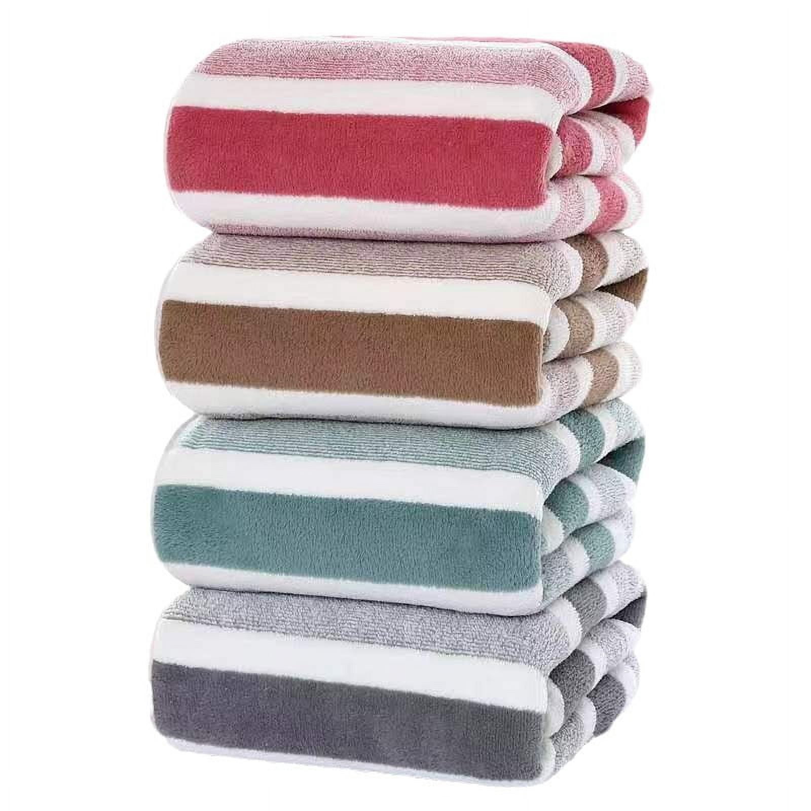 Namzi Absorbent Hand Towels, brown Basics Towel Set (8 Pcs) - Bath Towel:70*140CM，Towel:3575CM/13.78*29.53in, hand towel :30*30CM， Coral Fleece Towels & Washcloths, Premium Thick Towel Set