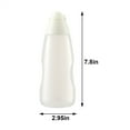 EGYMEN Premium Condiment Squeeze Squirt Bottles for Sauces, Refillable