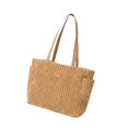 thumbnail image 4 of Bolso tote para mujer, multiusos, regalo, bolso de mano informal para el trabajo, playa, las y los viajes. Caqui, 4 of 8