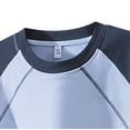 thumbnail image 4 of Klisyaur Mens Pullover Shirts Short Sleeve Crew Neck Casual Breathable Comfortable Summer Oversize Tee Tops, 4 of 4