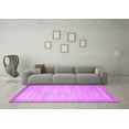 thumbnail image 3 of Ahgly Company Indoor Rectangle Abstract Purple Contemporary Area Rugs, 4' x 6', 3 of 4