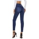 thumbnail image 5 of Pantalones vaqueros de cintura alta para mujer, ajustados, elásticos, ajustados, con control de barriga, pantalones vaqueros153-blue4, 5 of 5