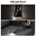 thumbnail image 3 of Cordless 58Kpa Vacuum Cleaners for Home, 55Mins Stick Vacuum with Self-Standing & LED Display, Anti-Tangle & Wall Charging, for Pet/Floor Army Green, 3 of 10