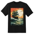thumbnail image 2 of Plus Size Shirt for Women Black Tops for Women Short Sleeves Shirt for Women T Shirt Oversized Shirt for Women S, 2 of 5