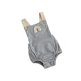 thumbnail image 2 of Cenuakty Toddler Baby Rainbow Embroidery Bodysuit, Infants Sleeveless Suspender Romper, Square Collar Button Decoration Clothing, 2 of 6