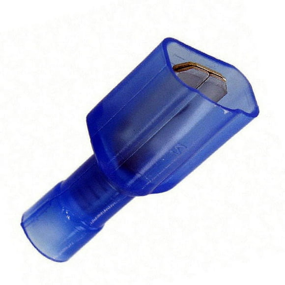 162260-100 - CONN Mâle Rapide BLU 0.250en 16-14AWG 6.35X0.8MM Entièrement INSU. (100 pcs/pkg)
