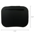 thumbnail image 6 of Pen+Gear Portable Cushioned Lap Desk, Black, 6 of 6