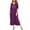 Wineberry Heart, variant on Ekouaer Long Nightgown for Women Short Sleeve Sleepwear Plus Size Loungewear with Pockets