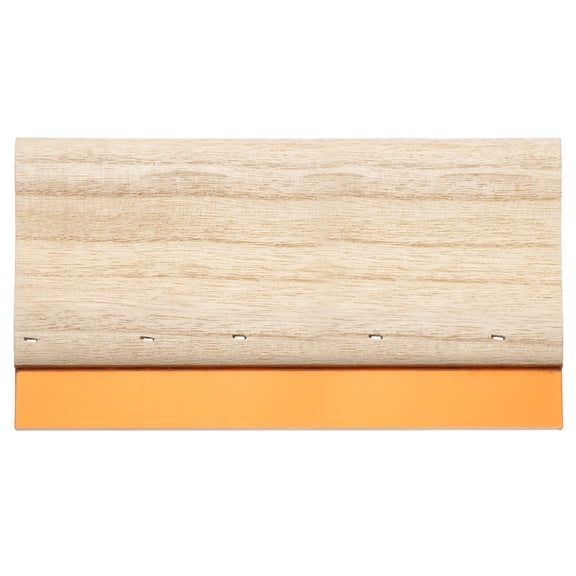 Uxcell Screen Printing Squeegee 8 Inch 65 Durometer Polyurethane Blade Wooden Handle Ink Scraper for Screen Printing Fabric Printmaking